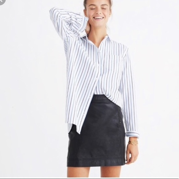 Madewell classic ex-boyfriend shirt